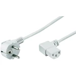 Priključni kabel za rashladne uređaje [ šuko utikač - IEC utikač C13] bijela 3 m