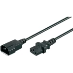 Produžni kabel za rashladne uređaje [ utikač C14 - utikač C13] crna 1.5 m Goobay