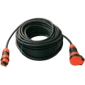 Strujni produžni kabel AS Schwabe [ šuko utikač - šuko utičnica] crna, 10 m 6225 slika