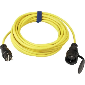 Strujni produžni kabel SIROX [ gumeni šuko utikač - gumena šuko utičnica] 16 A, slika