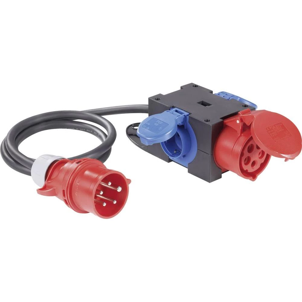 PCE 9430719 CEE razdjelnik 16 A fazna preklopka 1,5 m kabel 16 A 1 CEE fazni uti slika