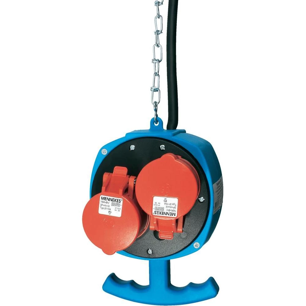 Viseći CEE razdjelnik s otvorenim krajem kabela AS Schwabe 60975, ES5, 16 A, 400 slika