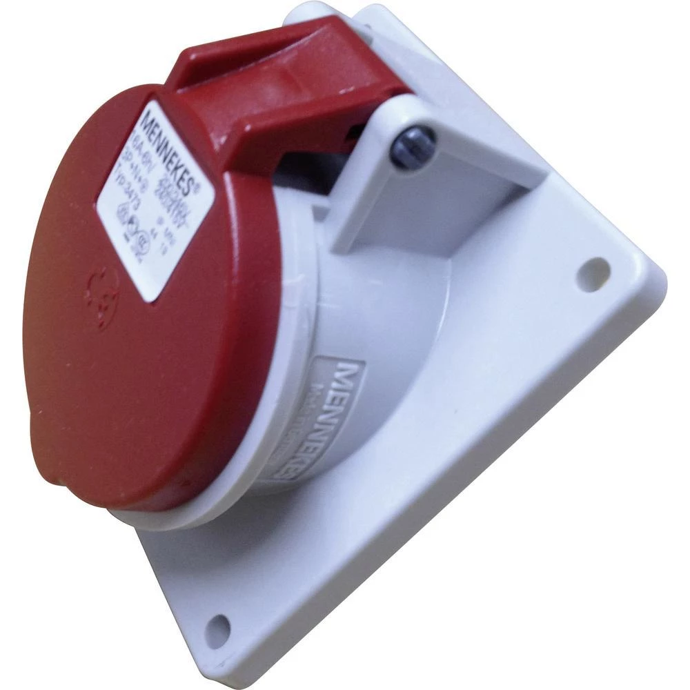 CEE ugradbena utičnica MENNEKES 3473 TwinContact 16 A 5p crvena IP44 slika