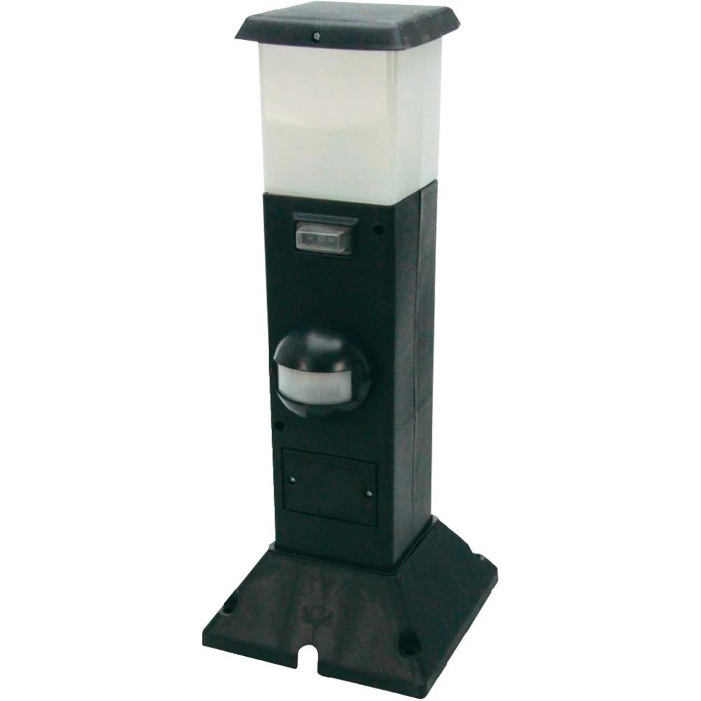 Vrtna utičnica 2-struka, crna, Heitronic 35111 slika