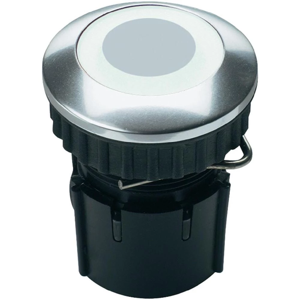 Tipka za zvono jednostruka Grothe 63222 plemeniti čelik 24 V/1,5 A slika