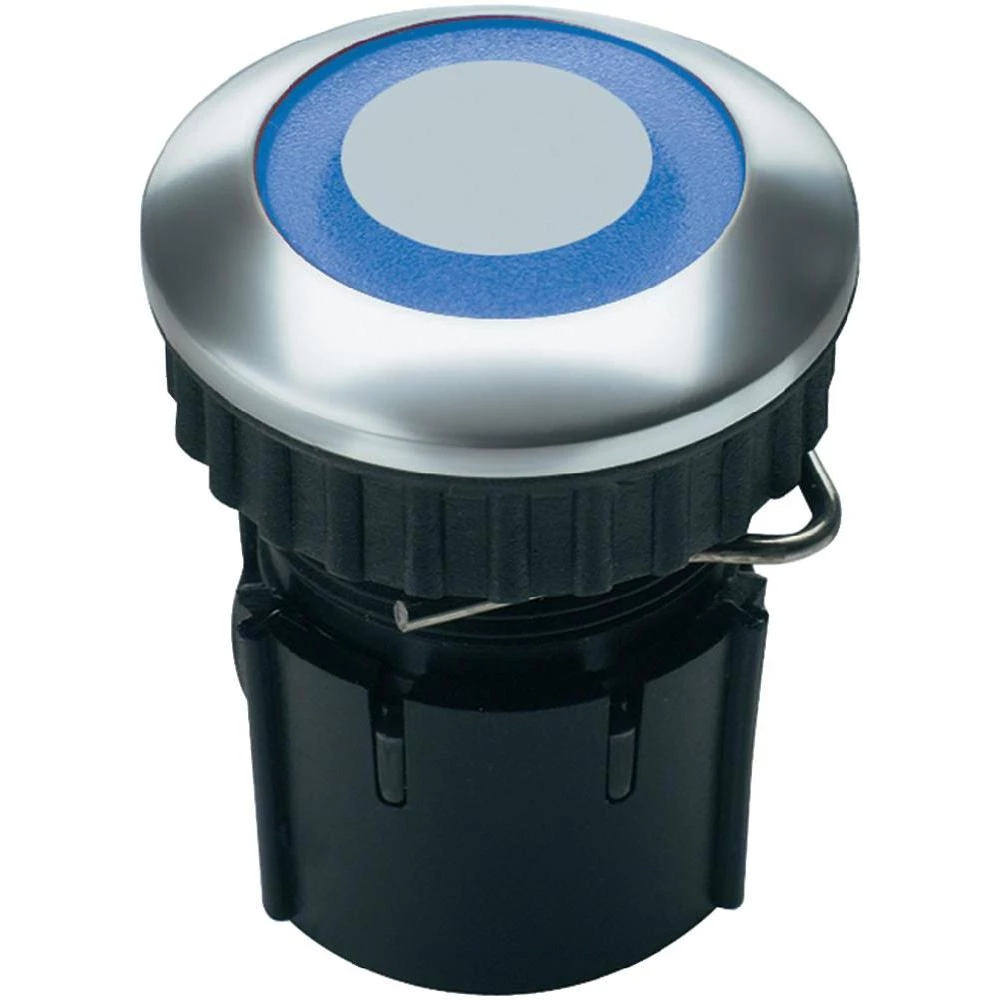 Tipka za zvono jednostruka Grothe 63252 aluminij 24 V/1,5 A slika