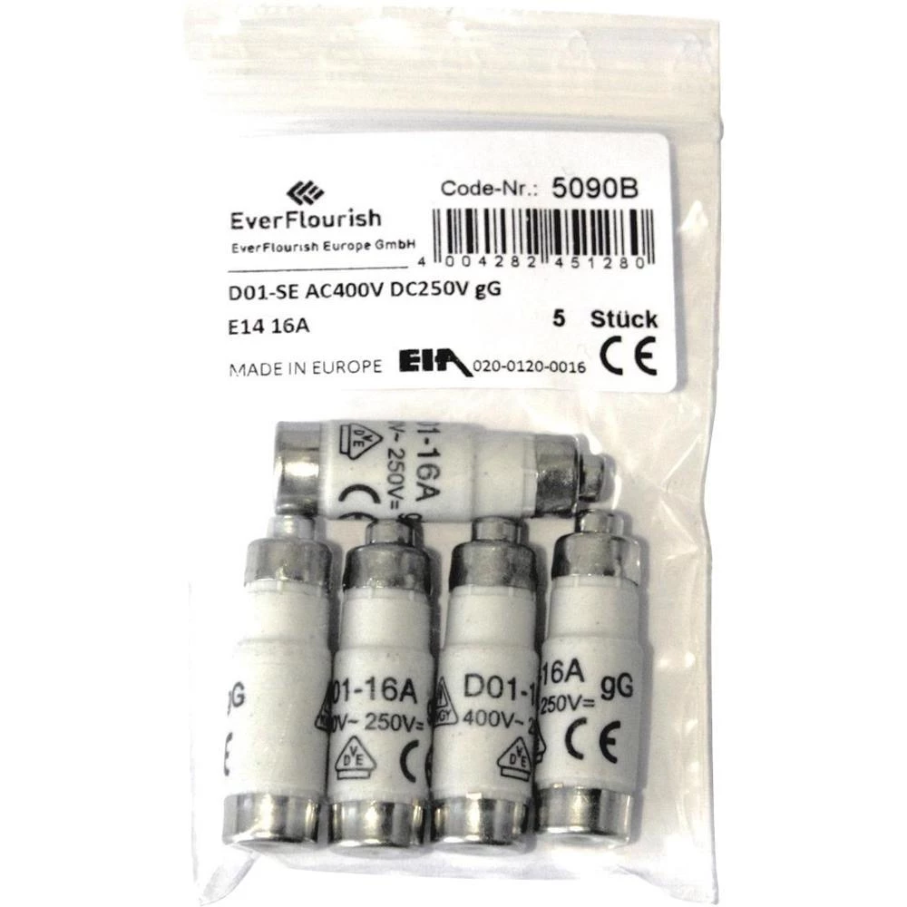 Neozed osigurač M. Schneider veličina osigurača = D01 16 A slika