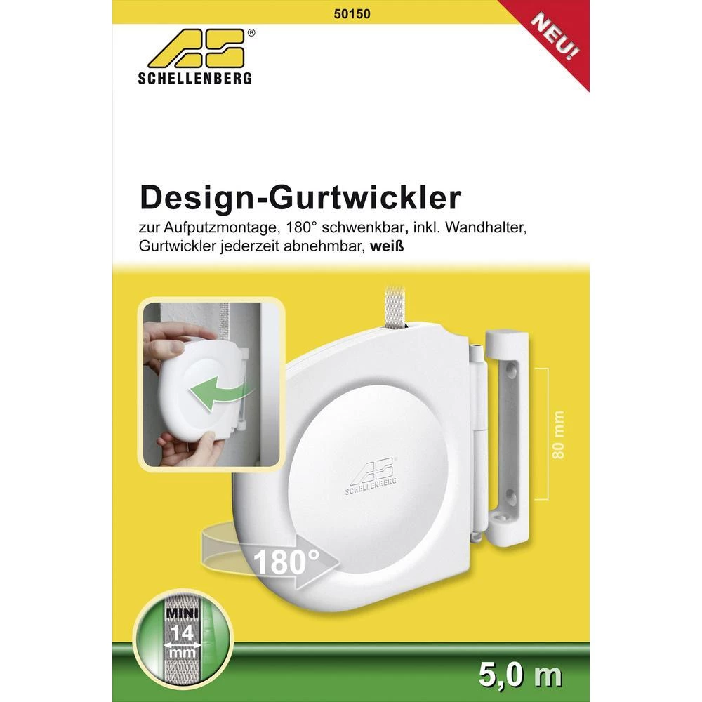 Dizajnerski namatač trake Schellenberg 50150 slika