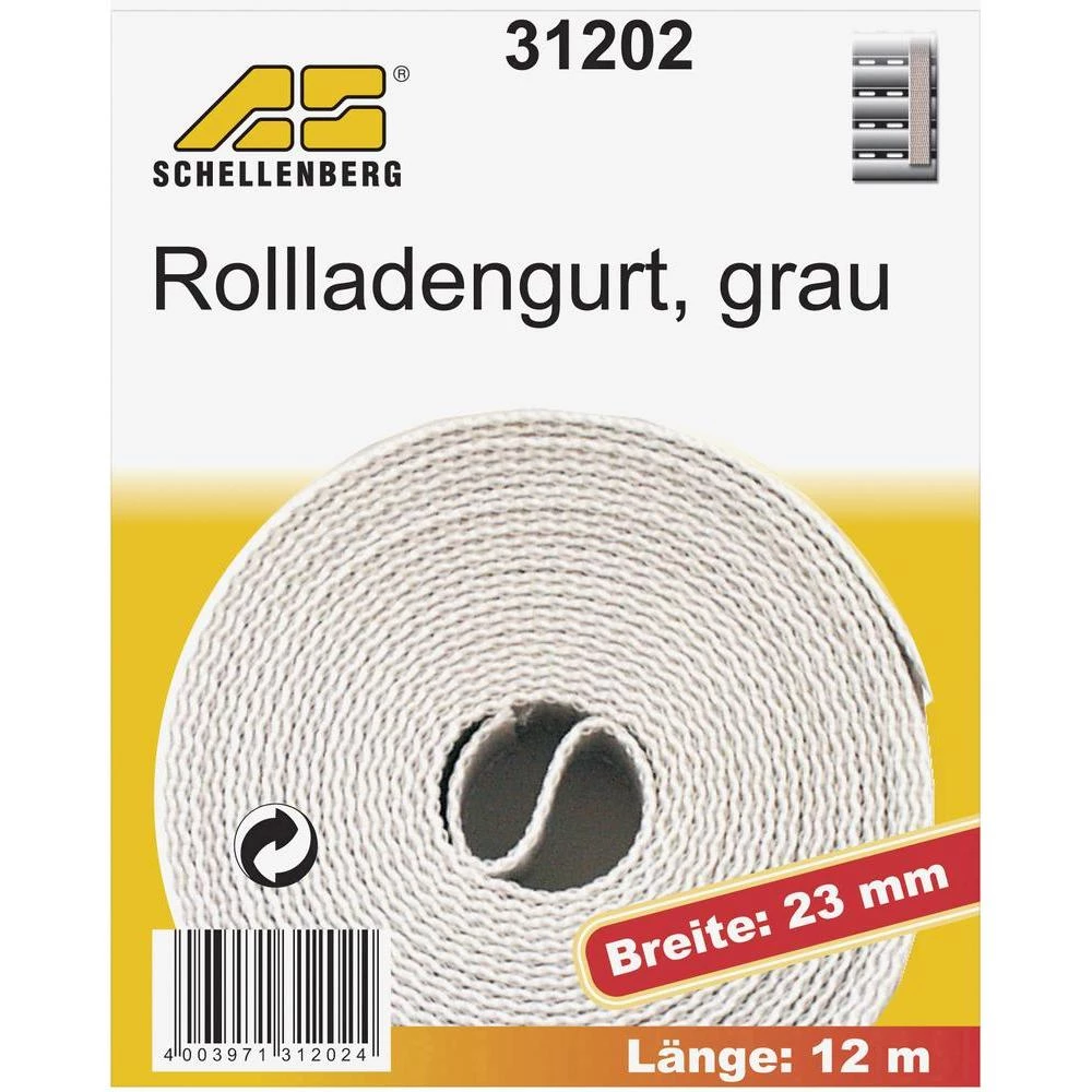 Traka za rolete Schellenberg maxi, 23 mm/12 m, siva 31202 slika