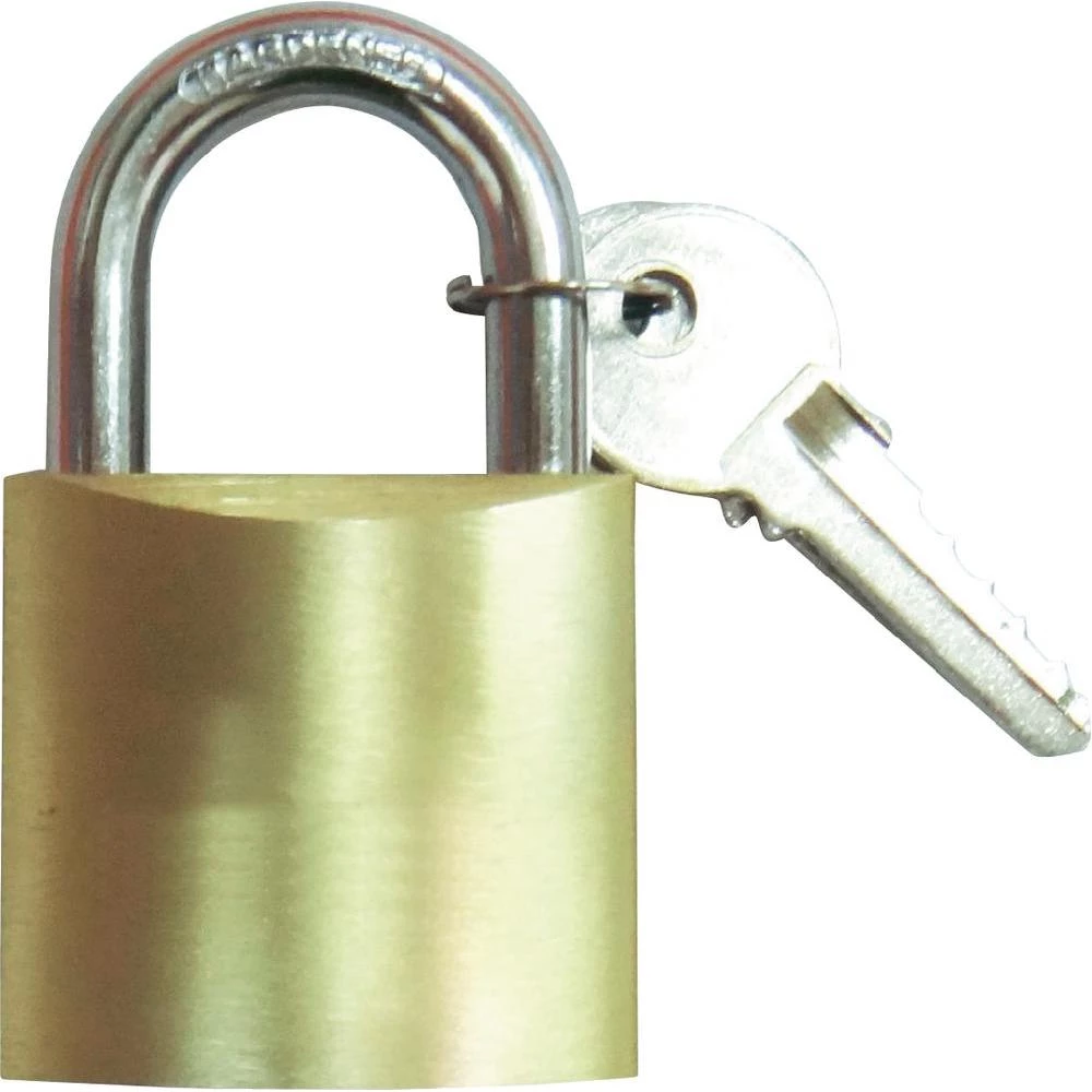 Viseći lokot CE mesing, zaključavanje sa ključem slika