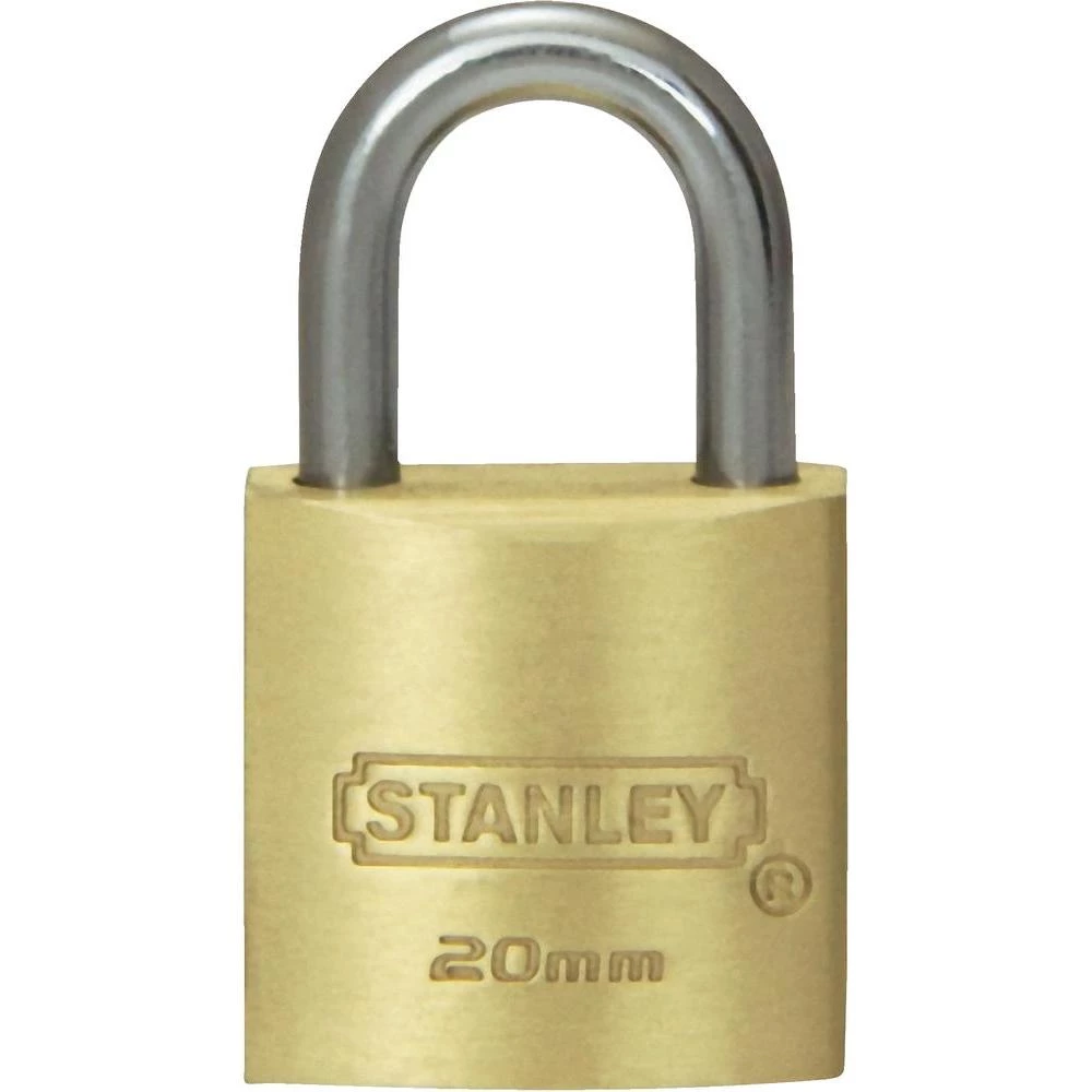 Viseći lokot Stanley Vorhängeschlösser 81100371401 mesing, zaključavanje sa klju slika