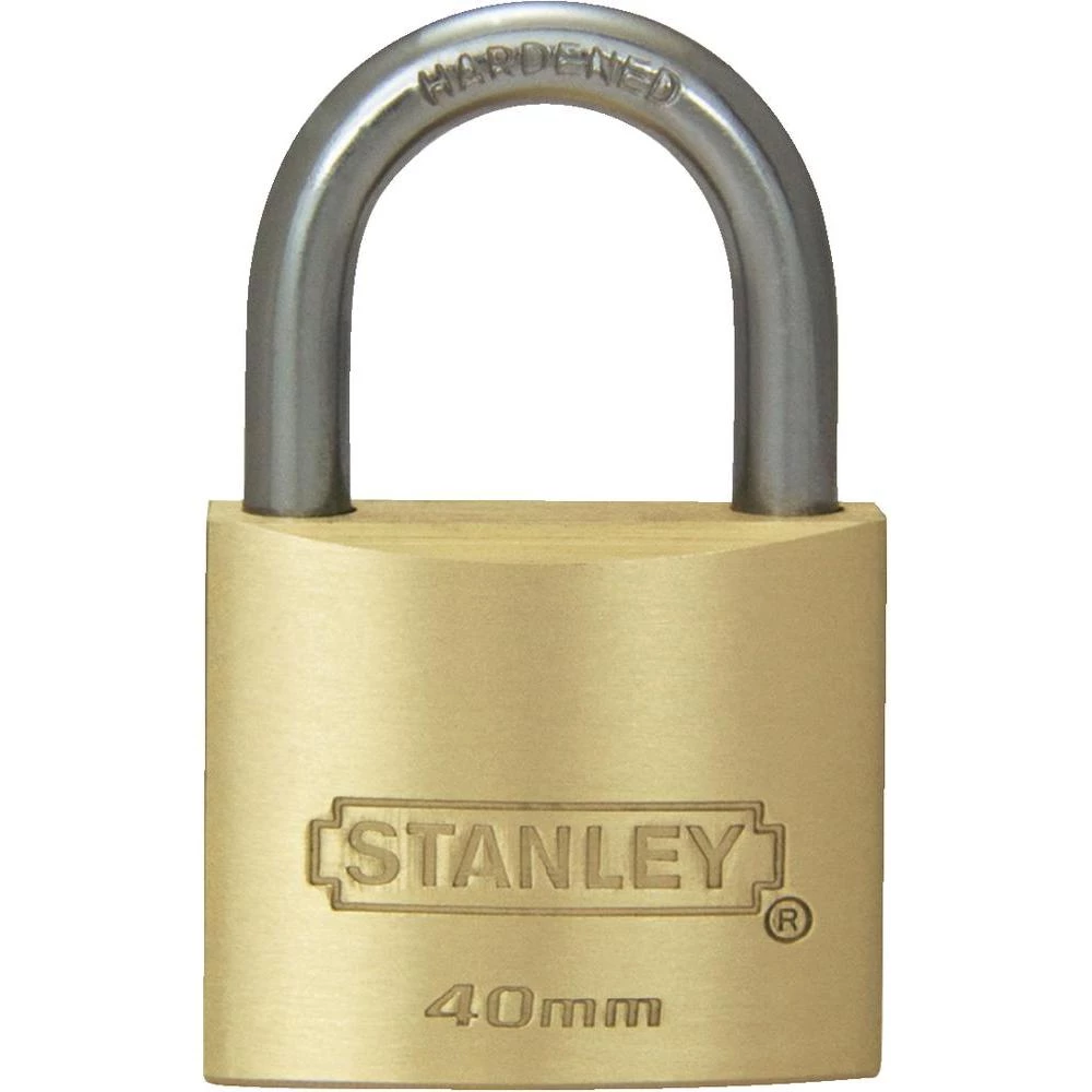 Viseći lokot Stanley Vorhängeschlösser 81103371401 mesing, zaključavanje sa klju slika