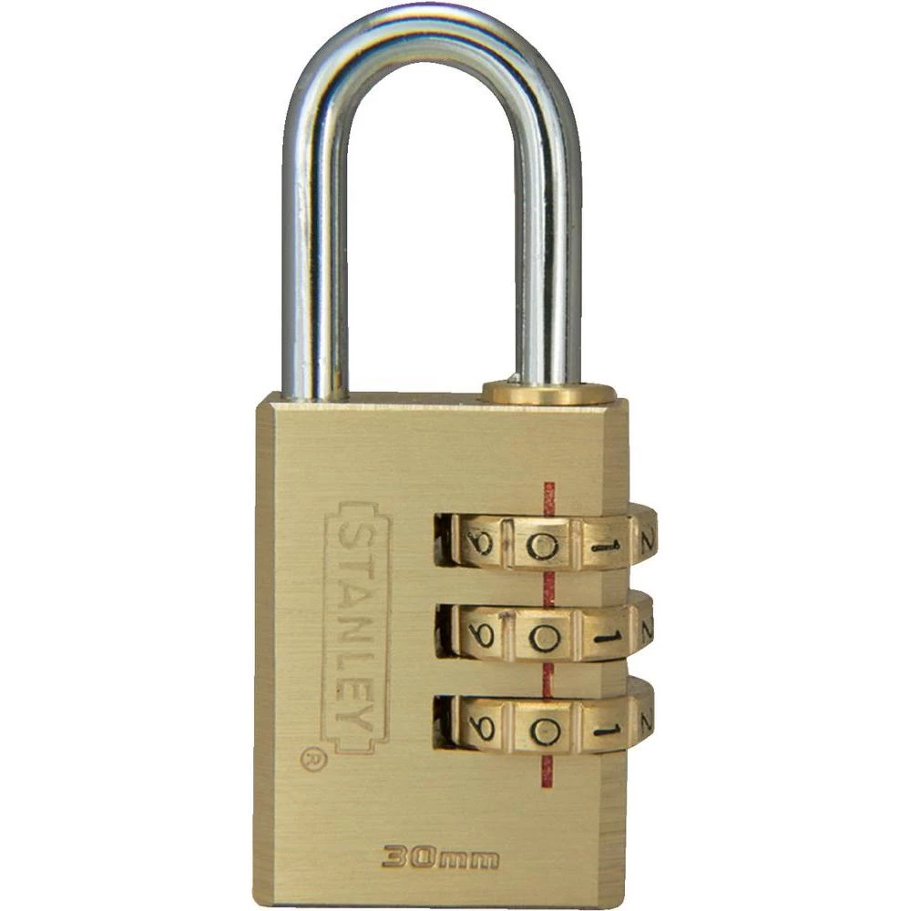 Viseći lokot Stanley Vorhängeschlösser 81131371401 mesing, zaključavanje s brojč slika