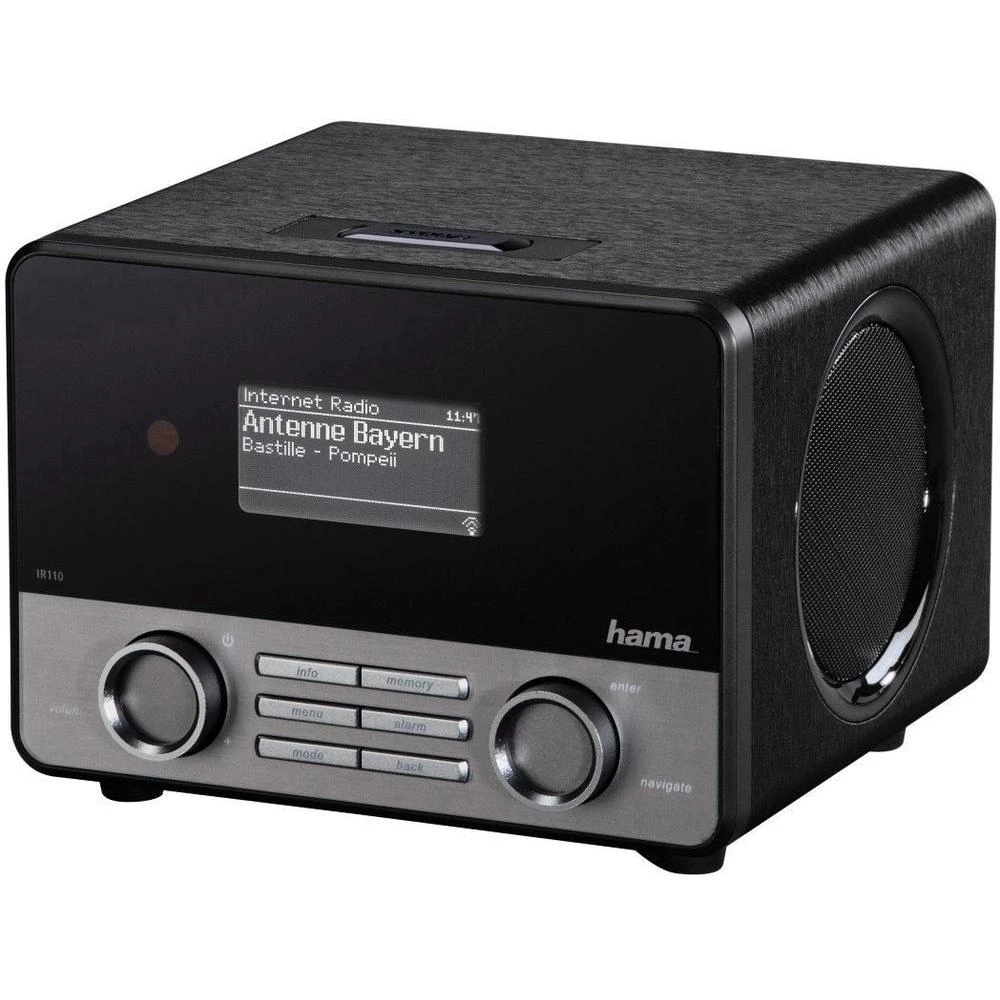 Internetski radio IR110 Hama, stolni radio Spotify crna slika