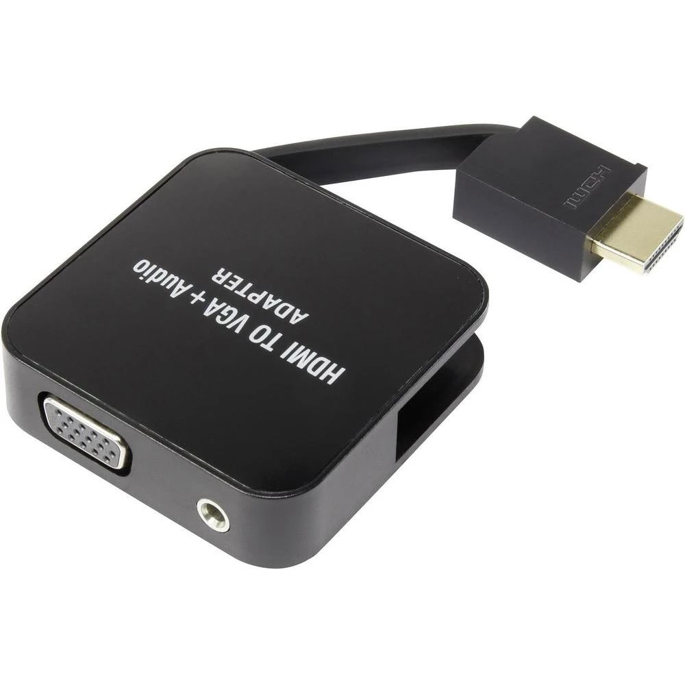 HDMI / VGA / jack konvertor SpeaKa Professional [1x HDMI utikač => 1x VGA ženski slika