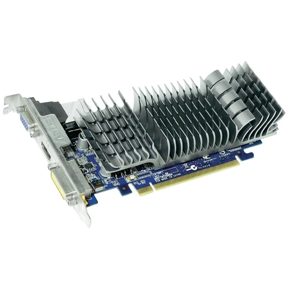 Grafička kartica GT210 Asus Nvidia® GeForce™ Silent 512 MB DDR3-RAM PCIe x16 DVI slika