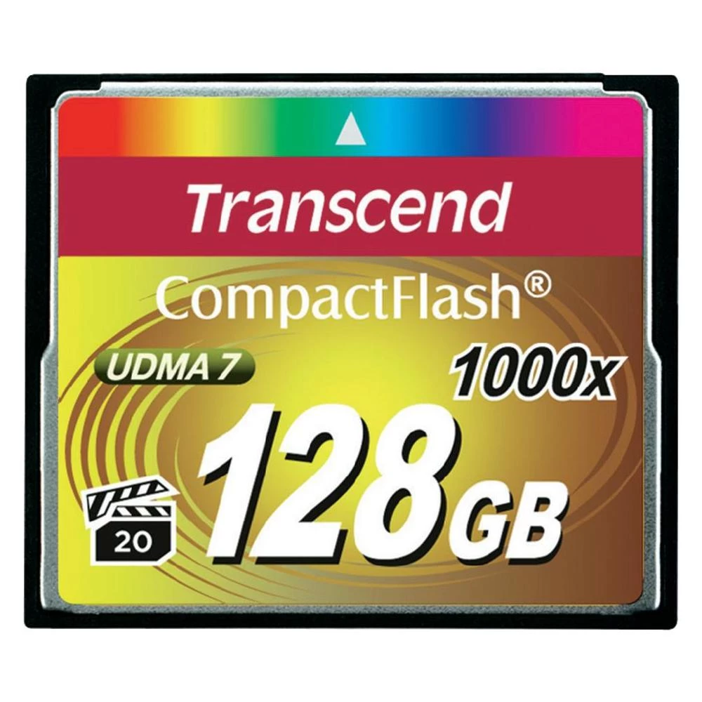 CF kartica Transcend Ultimate 1000x 128 GB slika