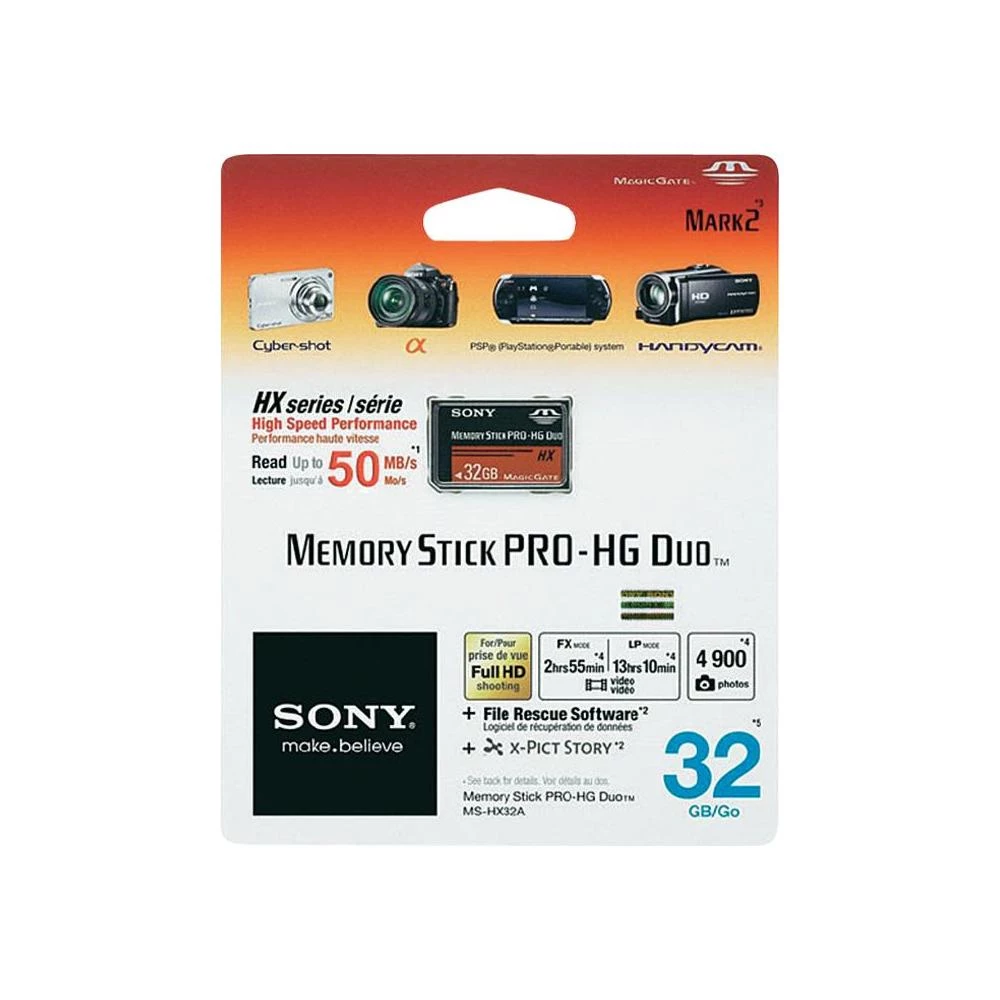 MemoryStick® PRO Duo kartica Sony Pro-HG Duo HX 32 GB slika