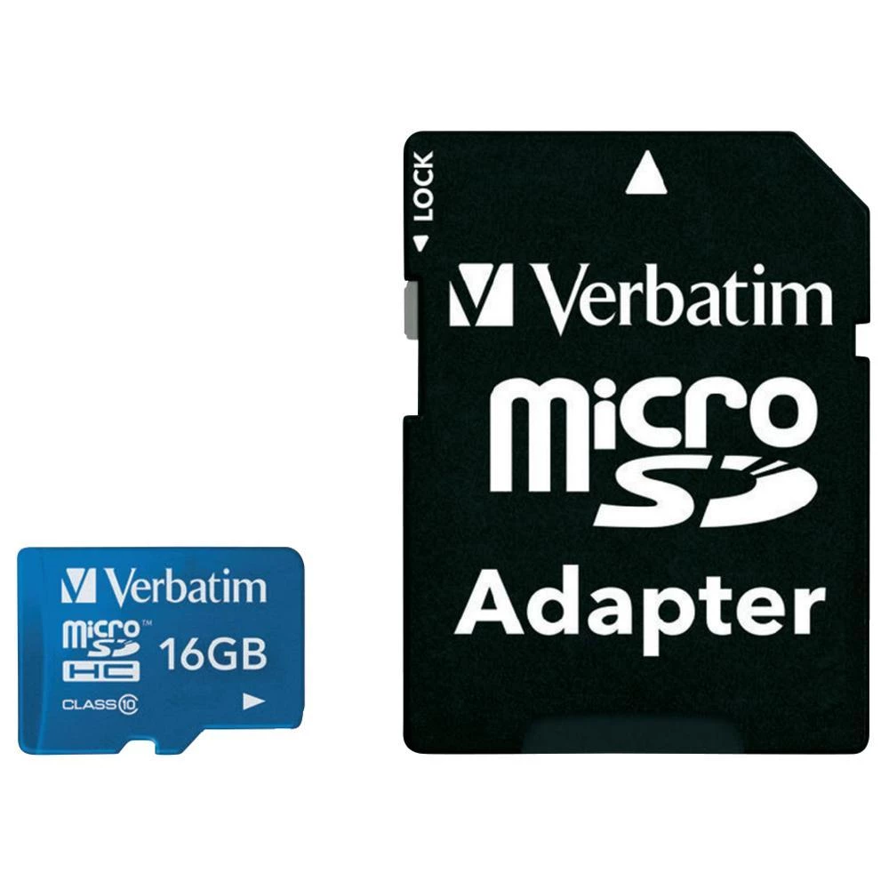 microSDHC kartica Verbatim Tablet Class 10 UHS-I uklj. SD-adapter 16 GB slika