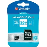 microSDHC kartica Verbatim MICRO SDHC 32GB CL 10 ADAP Class 10 uklj. SD-adapter