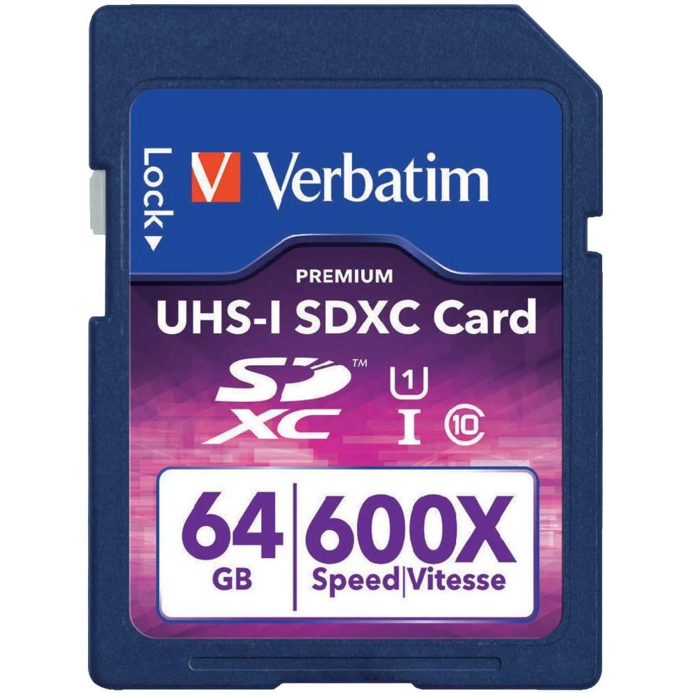 SDXC kartica Verbatim 64 GB Class 10, UHS-I slika