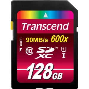 SDXC kartica Ultimate Transcend 128 GB Class 10, UHS-I slika