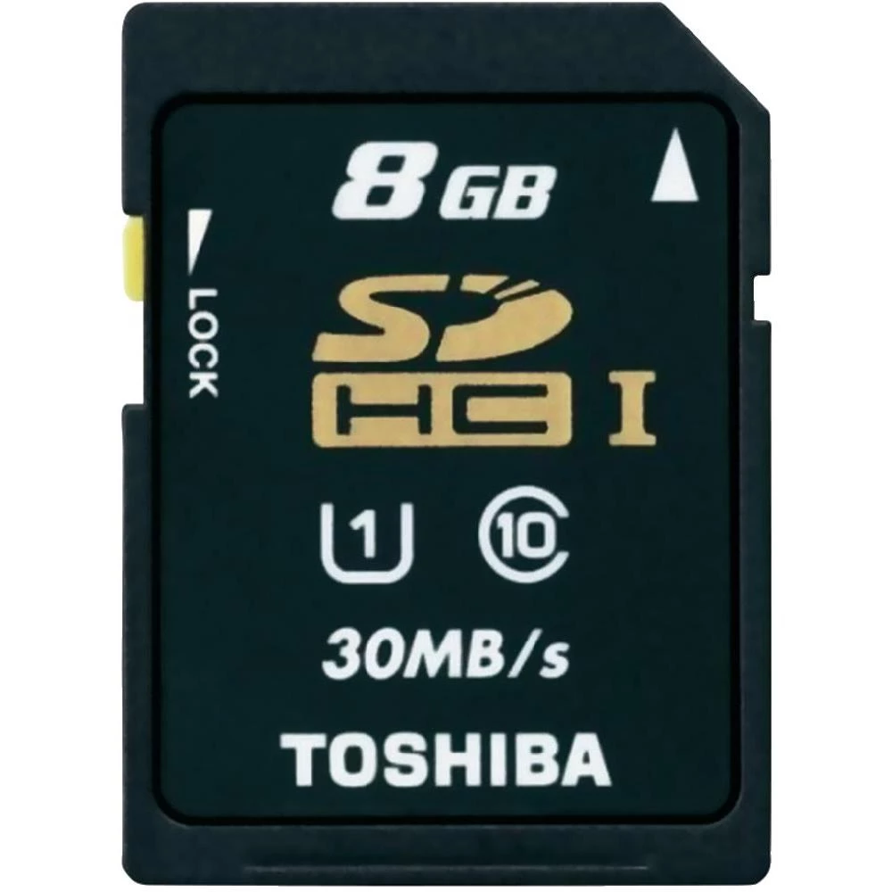 SDHC kartica High Speed Professional Toshiba 8 GB Class 10, UHS-I slika