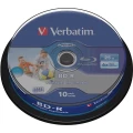 Blu-ray diskovi BD-R Rohling 25 GB Verbatim 43804 10 kom. okrugla kutija prazni slika