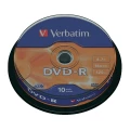 DVD-R prazni Verbatim 43523 4.7 GB 10 kom. okrugla kutija slika