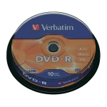 DVD-R prazni Verbatim 43523 4.7 GB 10 kom. okrugla kutija