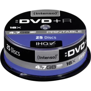 DVD+R prazni Intenso 4811154 4.7 GB 25 kom. okrugla kutija ispisiv slika