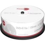 DVD+R diskovi Rohling 4.7 GB Primeon 2761223 25 kom. okrugla kutija srebrna mat