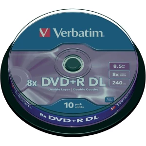 DVD+R DL prazni Verbatim 43666 8.5 GB 10 kom. okrugla kutija slika