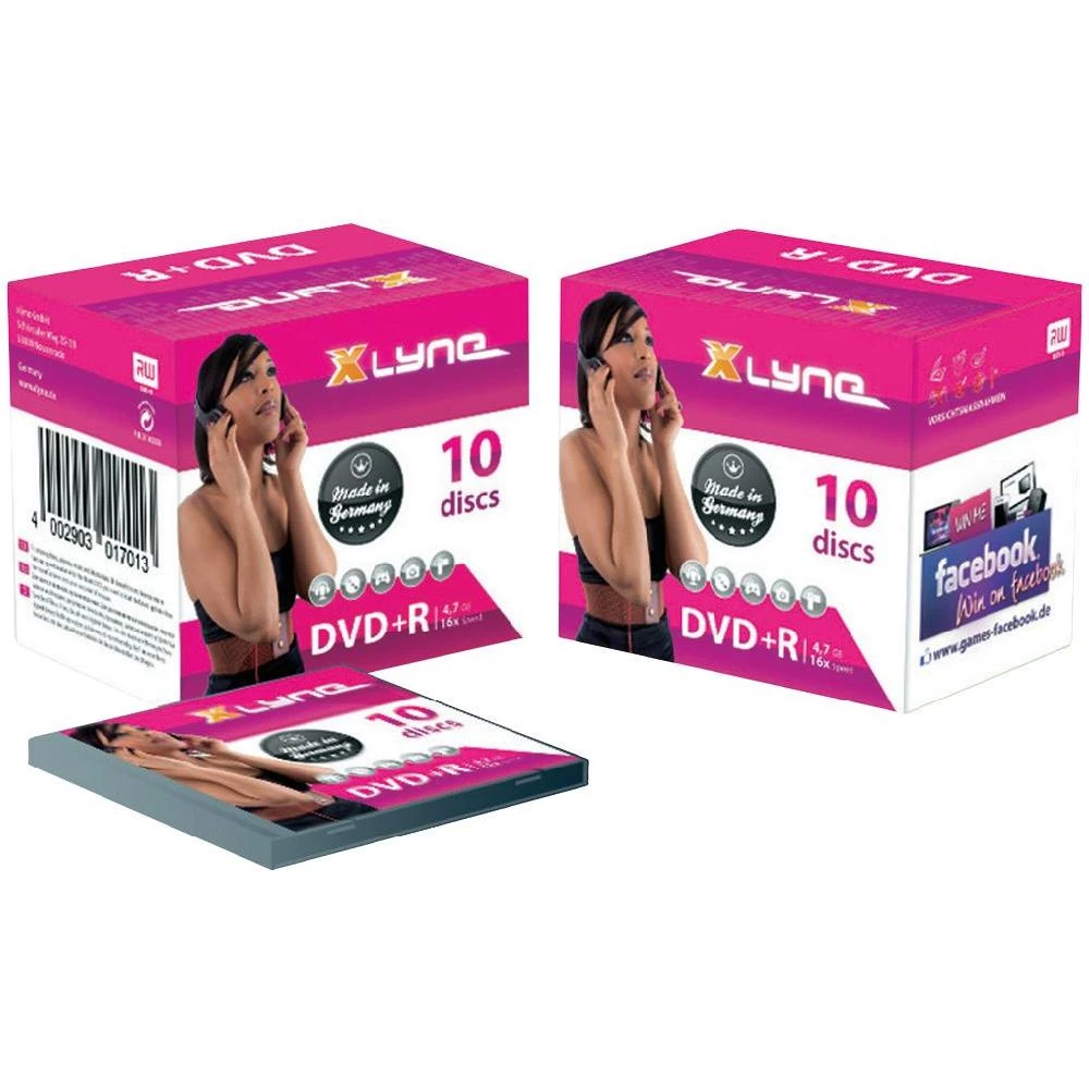 DVD+R prazni Xlyne 2J10000 4.7 GB 10 kom. kutija slika