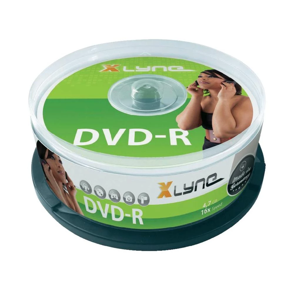 DVD-R prazni Xlyne 2025000 4.7 GB 25 kom. okrugla kutija slika