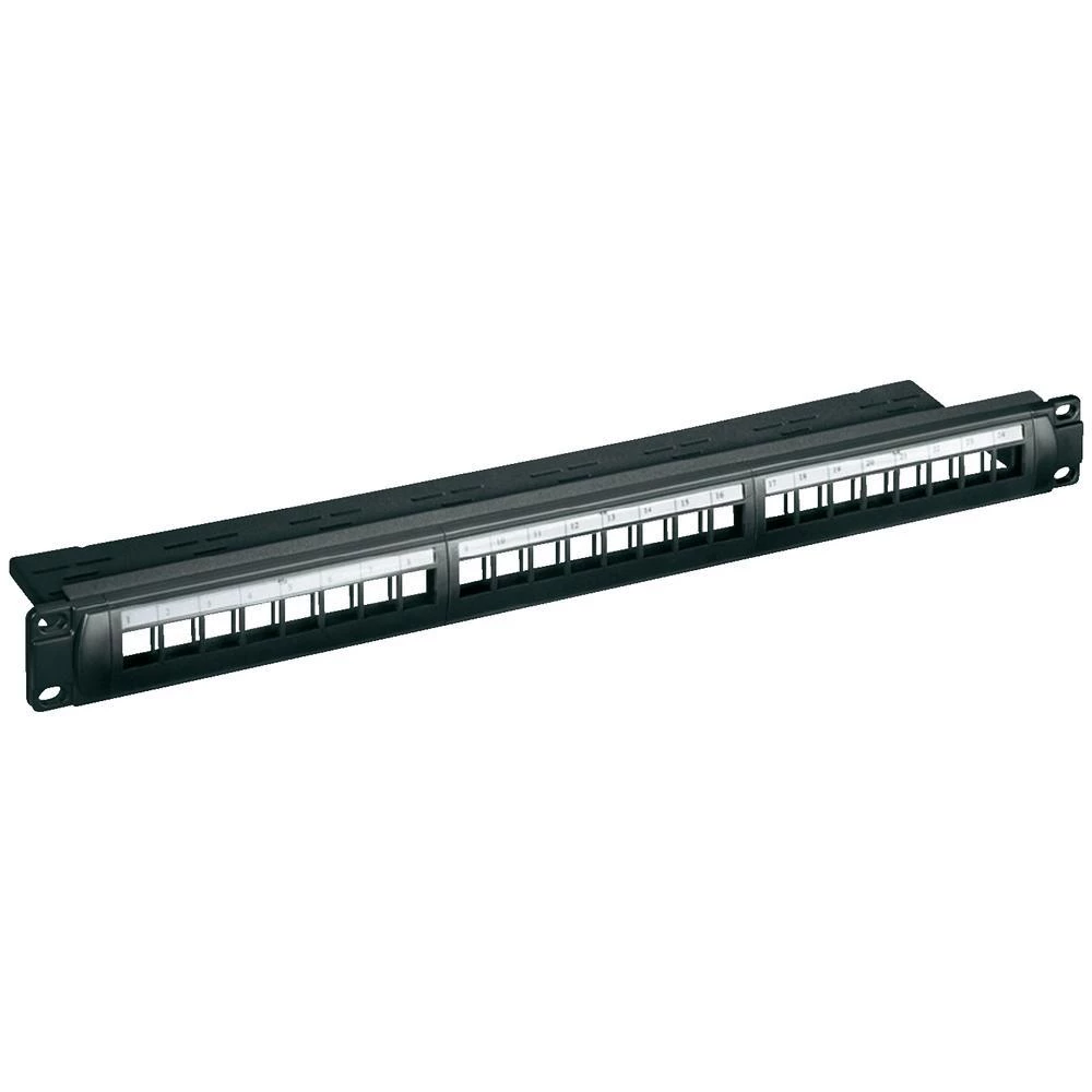 Patch panel Goobay 24-portni neopremljen 95743 1U slika