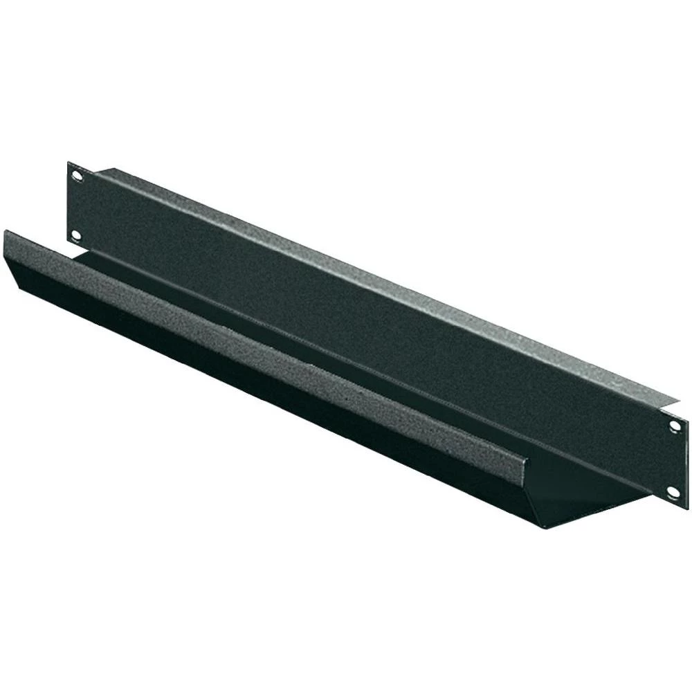 Ploča sa žljebom za provođenje kabla Rittal 1U crna 5502245 slika