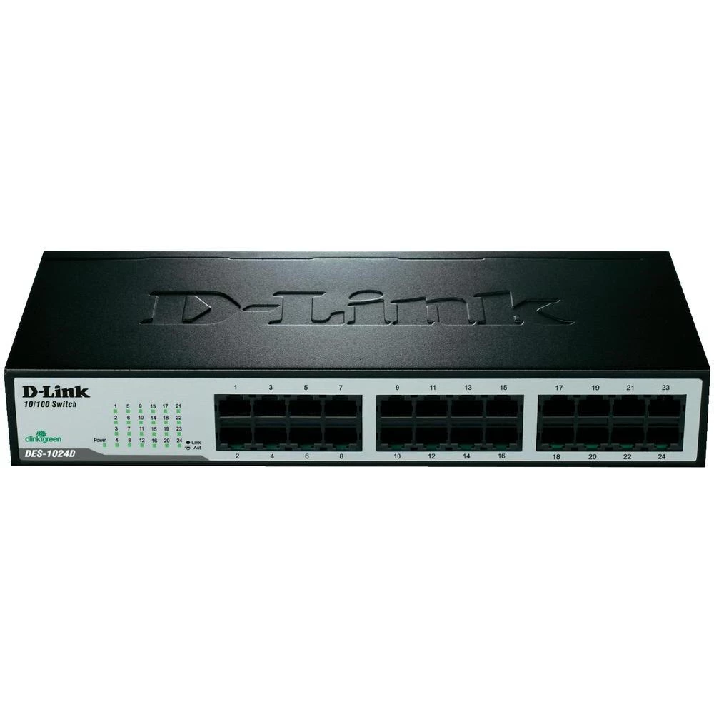 Mrežni Switch uređaj RJ45 DES-1024D D-Link 24-portni 100 MBit/s slika