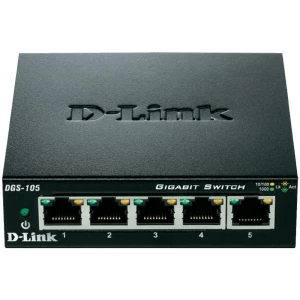 Mrežni Switch uređaj RJ45 DGS-105 D-Link 5-portni 1000 MBit/s slika