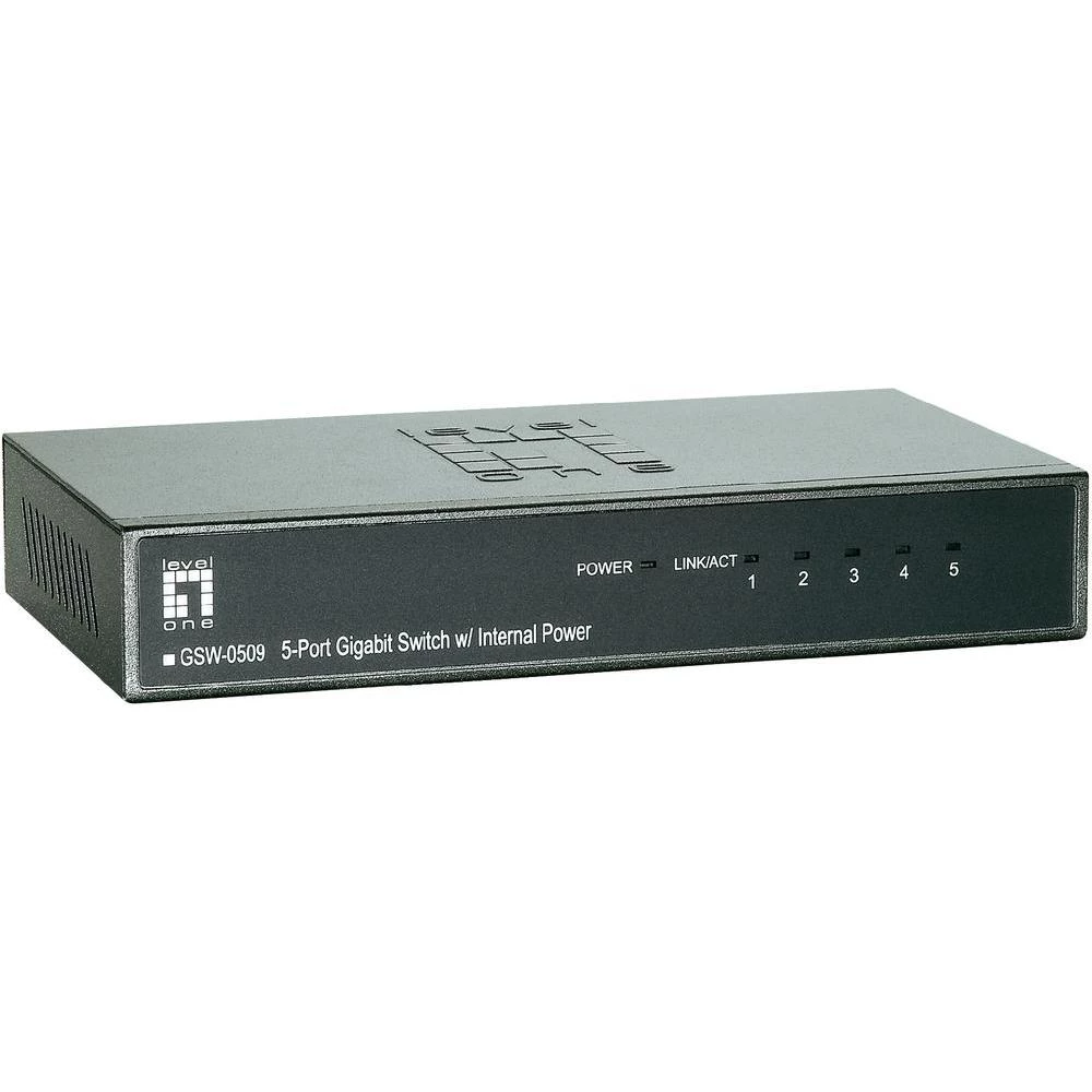 Mrežni Switch uređaj RJ45 GSW-0509 LevelOne 5-portni 1000 MBit/s slika