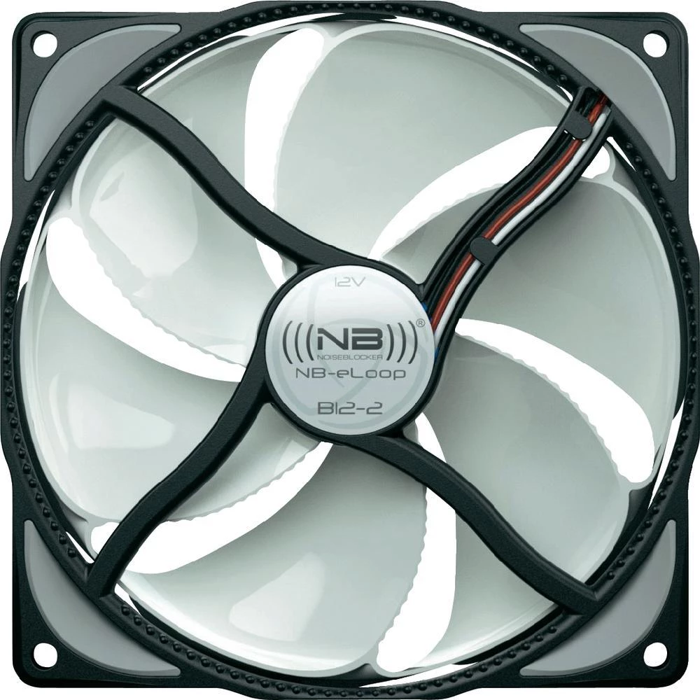 Ventilator za PC eLoop B12-2 Noiseblocker 12 cm slika