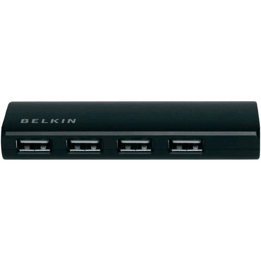 4-portni USB 2.0 hub Belkin crni slika