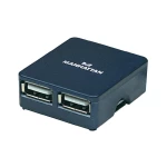 4-portni USB 2.0 hub Manhattan plavi
