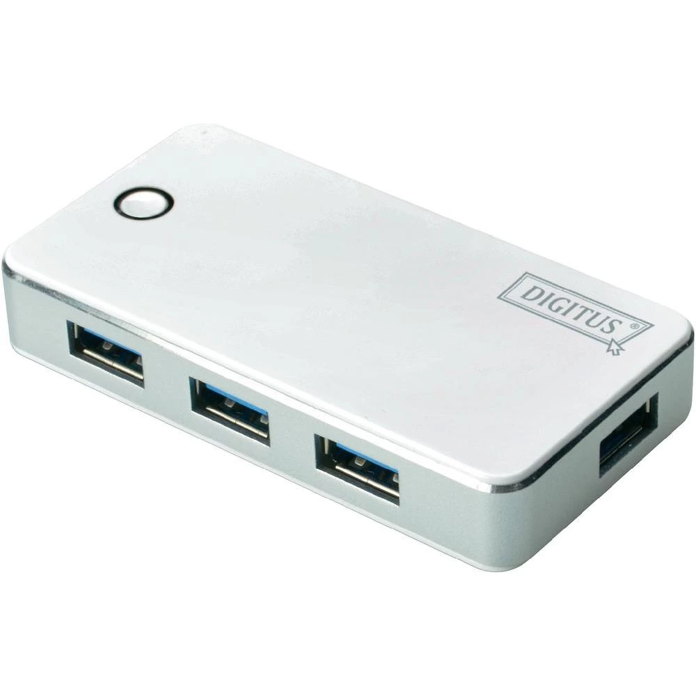 4-portni USB 3.0 hub Digitus bijeli slika