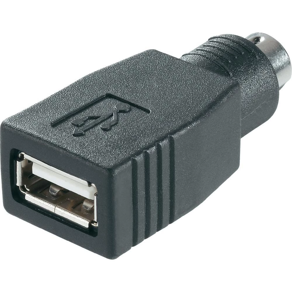 USB / PS/2 adapter za tipkovnicu/miša [1x USB 2.0 utikač A - 1x PS/2 utikač] 0 m slika