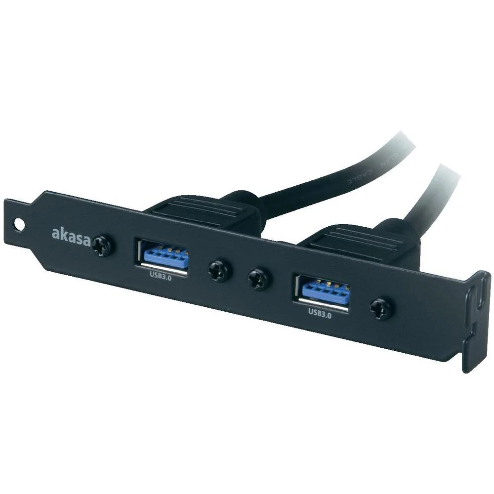 Adapter USB 3.0 Akasa, 2 x 19-polni unutarnji ženski konektor, 2 x ženski konekt slika