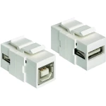 USB 2.0 adapter [1x USB 2.0 utikač A - 1x USB 2.0 utikač B] bijeli