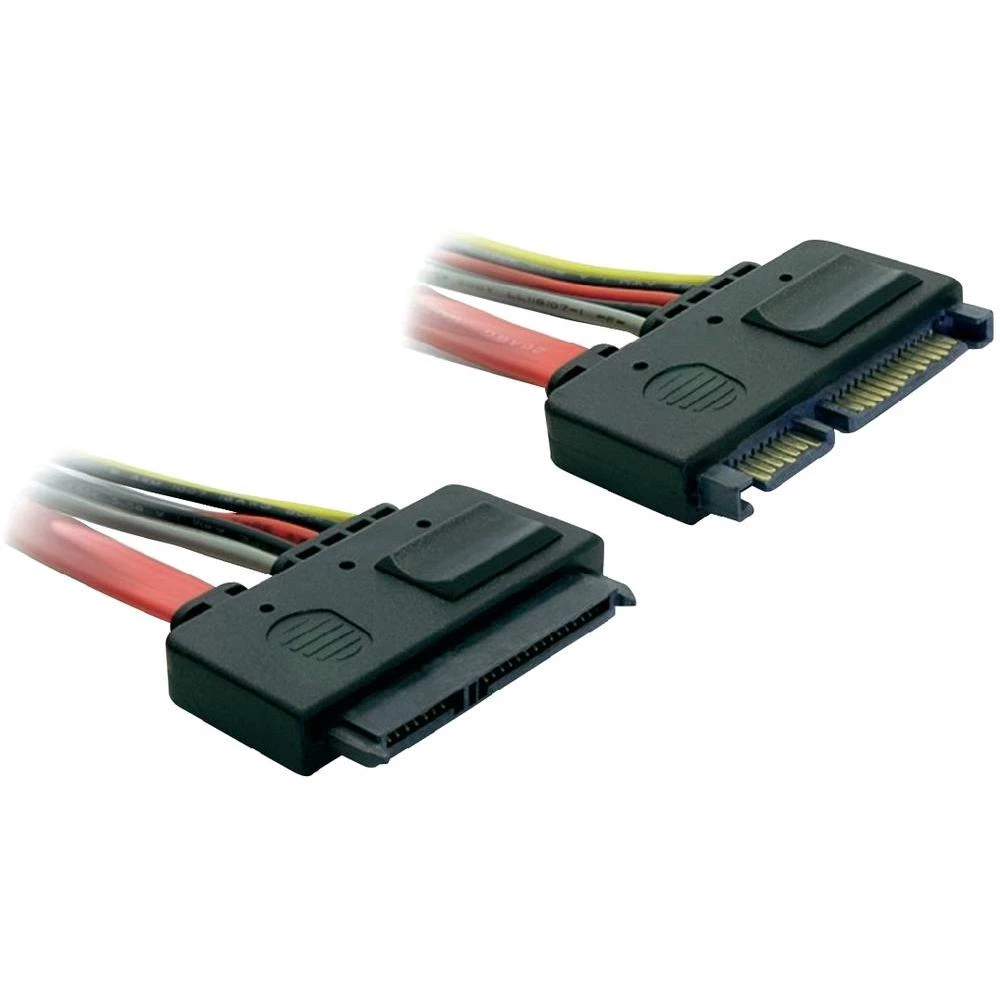 Produžni kabel za tvrde diskove [1x SATA-kombi utikač 7+15pol. - 1x SATA-kombi u slika
