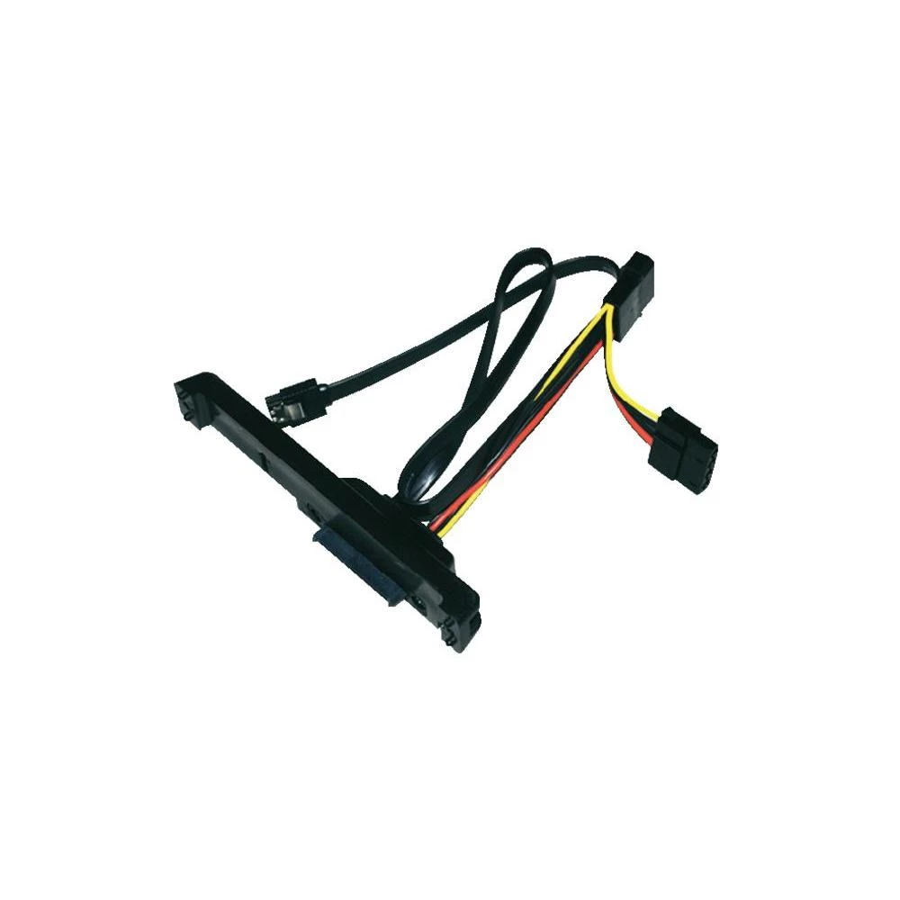 Adapter za tvrde diskove [1x SATA-kombi utikač 7+15pol. - 2x SATA strujni utikač slika