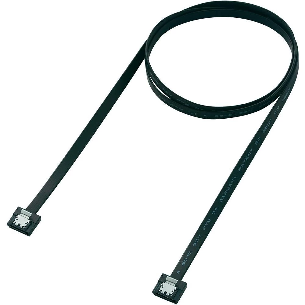 Priključni kabel za tvrde diskove [1x SATA utikač 7pol. - 1x SATA utikač 7pol.] slika